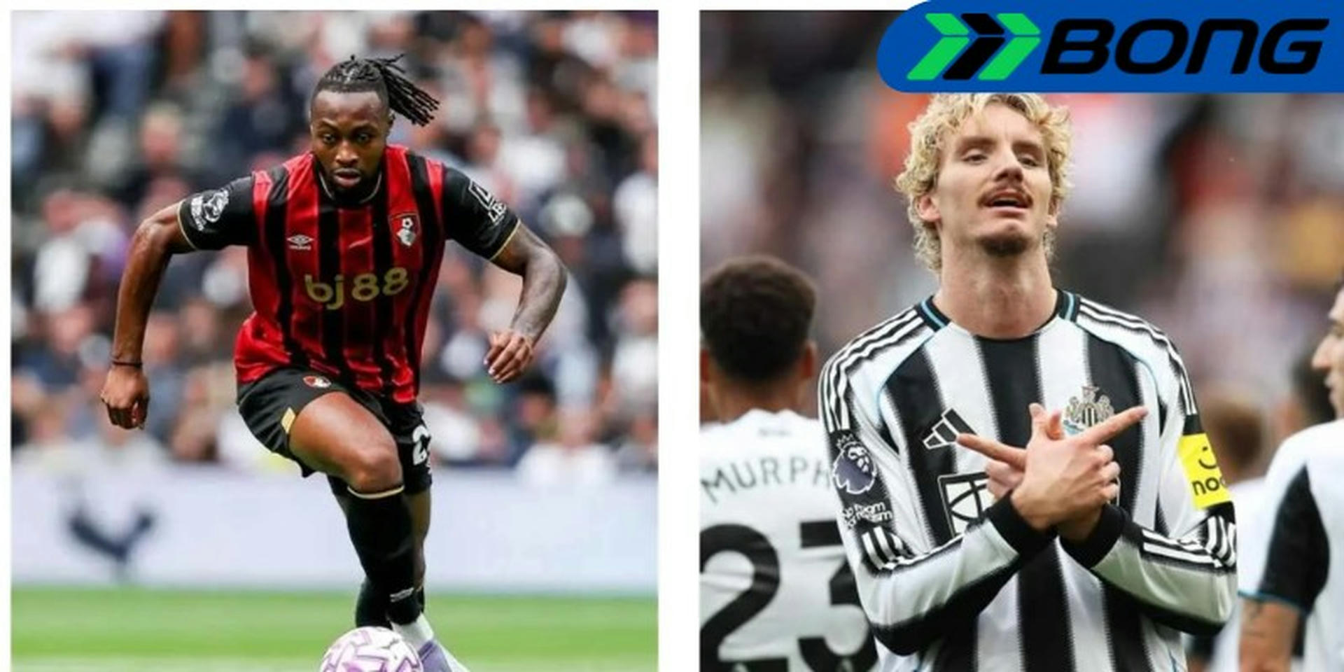 Đội hình ra sân dự kiến trong trận đấu giữa Bournemouth và Newcastle