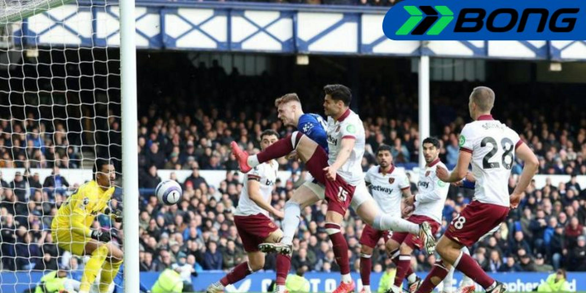 Thông tin kèo nhà cái trận Everton vs Westham